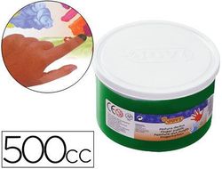 Pintura A Dedos Jovi 500 Cc -Verde