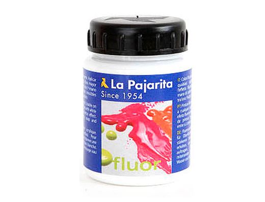 Pintura Acrilica La Pajarita F-00 Blanco Fluorescente 75Ml