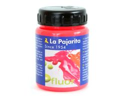Pintura Acrilica La Pajarita F-03 Rojo Amapola Fluorescente 75Ml