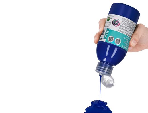 Pintura acrilica liderpapel bote de 250 ml azul ultramar