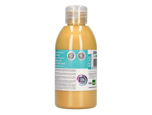 Pintura acrilica liderpapel bote de 250 ml carne