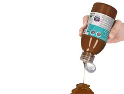 Pintura acrilica liderpapel bote de 250 ml marron