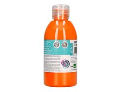 Pintura acrilica liderpapel bote de 250 ml naranja