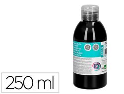 Pintura acrilica liderpapel bote de 250 ml negro