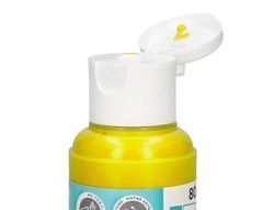 Pintura acrilica liderpapel bote de 80 ml amarillo