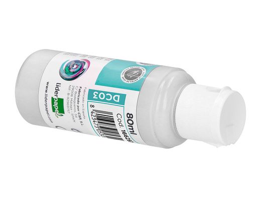 Pintura acrilica liderpapel bote de 80 ml blanco