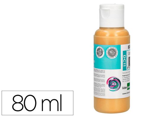 Pintura acrilica liderpapel bote de 80 ml carne