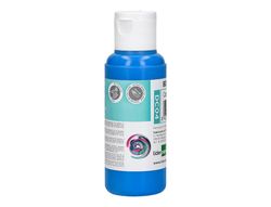 Pintura acrilica liderpapel bote de 80 ml cian
