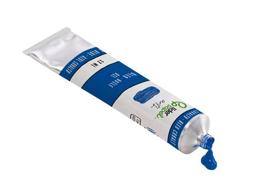 Pintura acrilica liderpapel caja de 12 tubos de aluminio de 12 ml colores surtidos