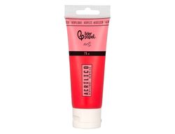 Pintura acrilica liderpapel caja de 6 tubos de plastico de 75 ml colores basicos