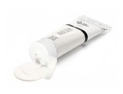 Pintura acrilica liderpapel tubo de plastico de 120 ml color blanco titanio