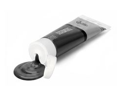 Pintura acrilica liderpapel tubo de plastico de 120 ml color negro marfil