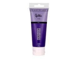Pintura acrilica liderpapel tubo de plastico de 120 ml color purpura