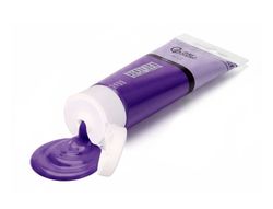 Pintura acrilica liderpapel tubo de plastico de 120 ml color purpura