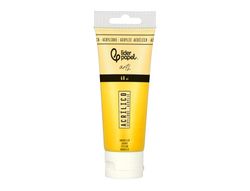 Pintura acrilica liderpapel tubo de plastico de 60 ml color amarillo