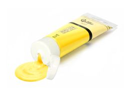 Pintura acrilica liderpapel tubo de plastico de 60 ml color amarillo