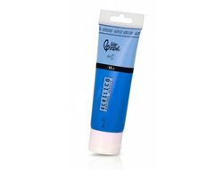 Pintura acrilica liderpapel tubo de plastico de 60 ml color azul