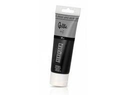 Pintura acrilica liderpapel tubo de plastico de 60 ml color negro marfil