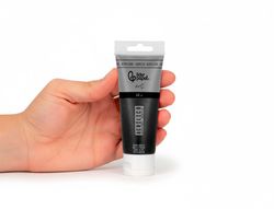 Pintura acrilica liderpapel tubo de plastico de 60 ml color negro marfil