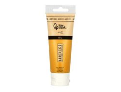 Pintura acrilica liderpapel tubo de plastico de 60 ml color ocre amarillo
