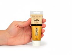 Pintura acrilica liderpapel tubo de plastico de 60 ml color ocre amarillo