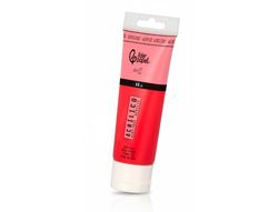 Pintura acrilica liderpapel tubo de plastico de 60 ml color rojo pirrol