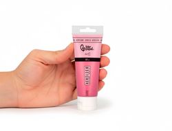 Pintura acrilica liderpapel tubo de plastico de 60 ml color rosa