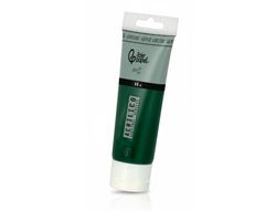Pintura acrilica liderpapel tubo de plastico de 60 ml color verde oliva