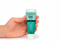 Pintura acrilica liderpapel tubo de plastico de 60 ml color verde turquesa