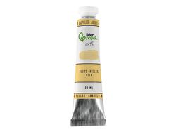Pintura al oleo liderpapel tubo de aluminio de 20 ml color amarillo napoles
