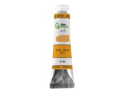 Pintura al oleo liderpapel tubo de aluminio de 20 ml color amarillo naranja