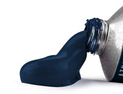 Pintura al oleo liderpapel tubo de aluminio de 20 ml color azul de prusia