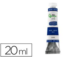 Pintura al oleo liderpapel tubo de aluminio de 20 ml color azul marino