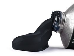 Pintura al oleo liderpapel tubo de aluminio de 20 ml color gris de payne