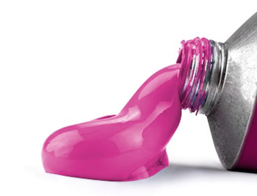 Pintura al oleo liderpapel tubo de aluminio de 20 ml color magenta