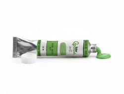 Pintura al oleo liderpapel tubo de aluminio de 20 ml color verde esmeralda