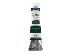 Pintura al oleo liderpapel tubo de aluminio de 20 ml color verde oliva