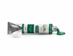 Pintura al oleo liderpapel tubo de aluminio de 20 ml color verde oscuro