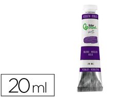Pintura al oleo liderpapel tubo de aluminio de 20 ml color violeta
