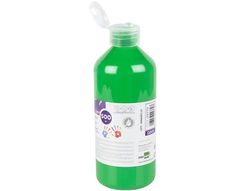 Pintura dedos liderpapel botella de 500 ml verde