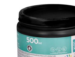 Pintura dedos liderpapel tarrina de 500 cc negro