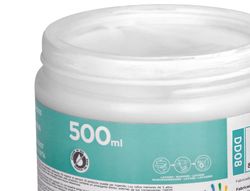 Pintura dedos liderpapel tarrina de 500 ml blanco