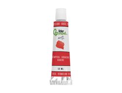 Pintura gouache/tempera liderpapel caja de 12 tubos de aluminio de 12 ml colores surtidos