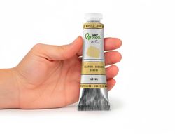 Pintura gouache/tempera liderpapel tubo de aluminio de 60 ml color amarillo napoles