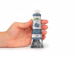 Pintura gouache/tempera liderpapel tubo de aluminio de 60 ml color azul grisaceo