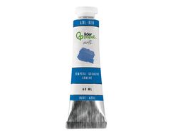 Pintura gouache/tempera liderpapel tubo de aluminio de 60 ml color azul