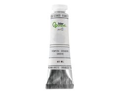 Pintura gouache/tempera liderpapel tubo de aluminio de 60 ml color blanco titanio