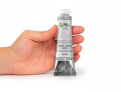 Pintura gouache/tempera liderpapel tubo de aluminio de 60 ml color blanco titanio