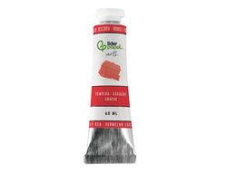 Pintura gouache/tempera liderpapel tubo de aluminio de 60 ml color rojo oscuro