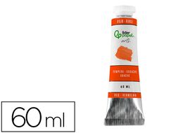 Pintura gouache/tempera liderpapel tubo de aluminio de 60 ml color rojo